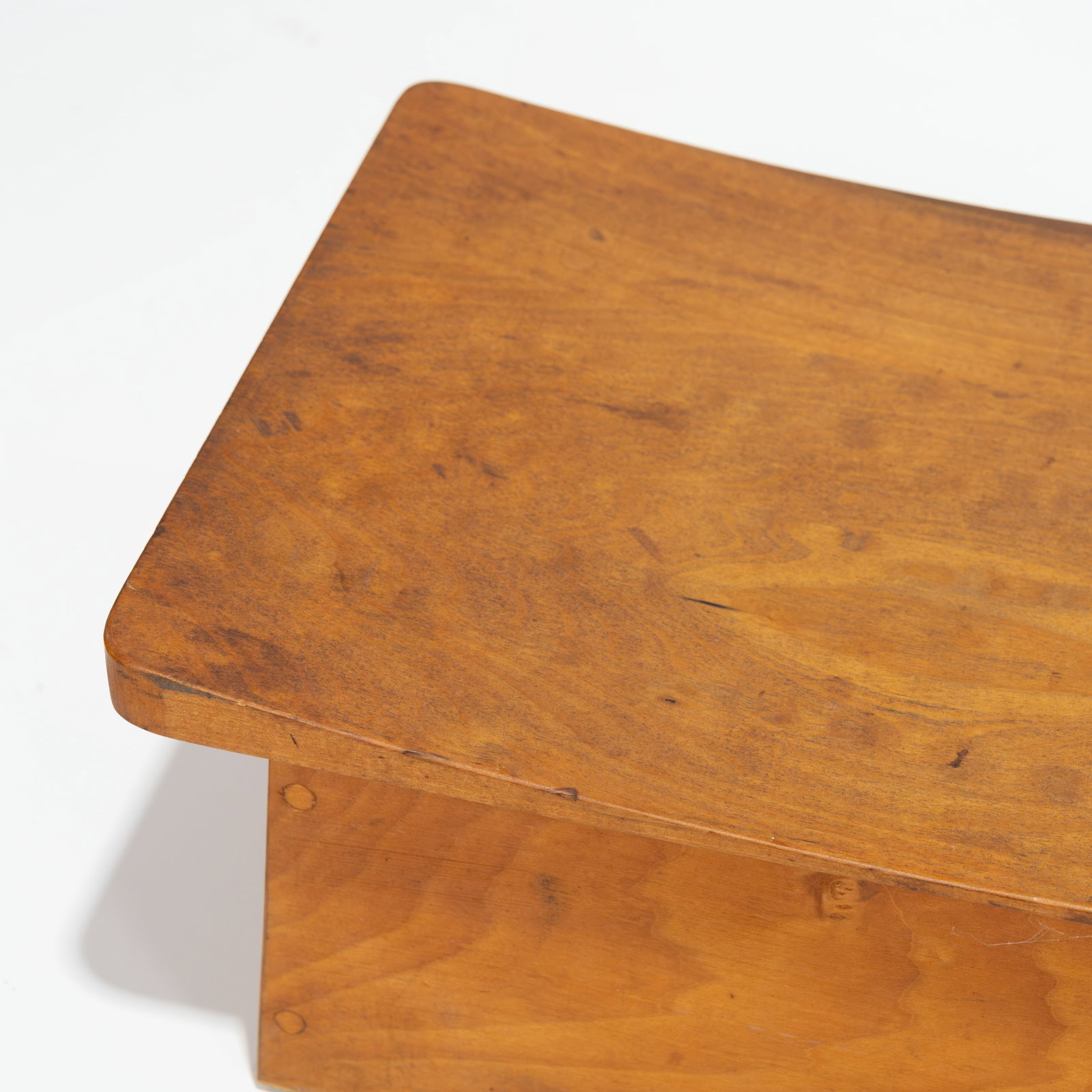 Pine Low Stool - 4
