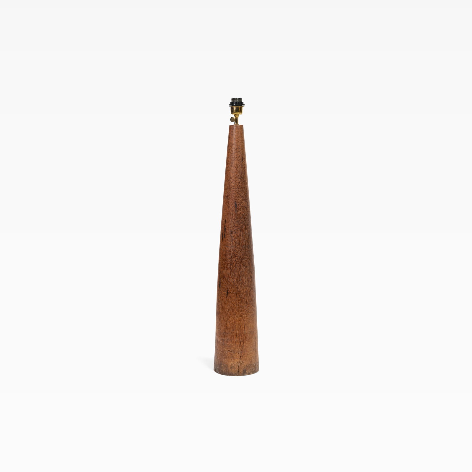Palm Wood Lamp: A vintage palm mood lamp. All measurements are in inches. Height x Width x Depth