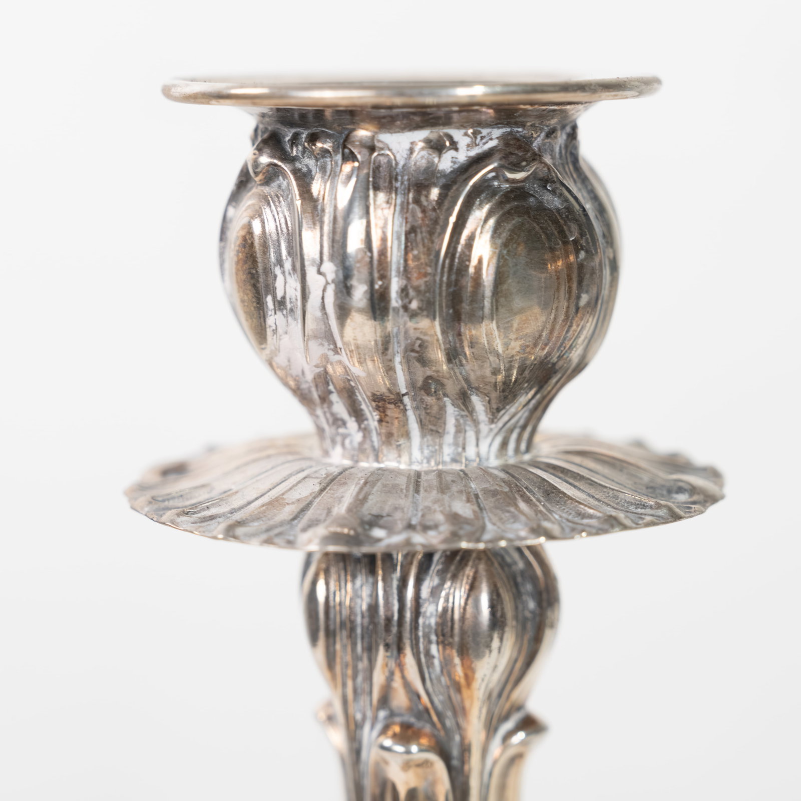 Silver Plated Candlesticks - 2