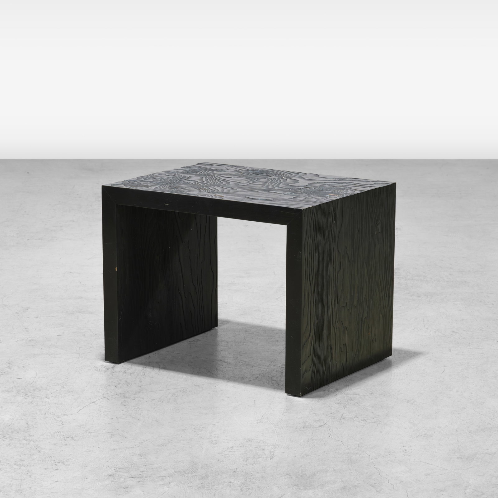 Ebonized Oak End Table (1 of 6)