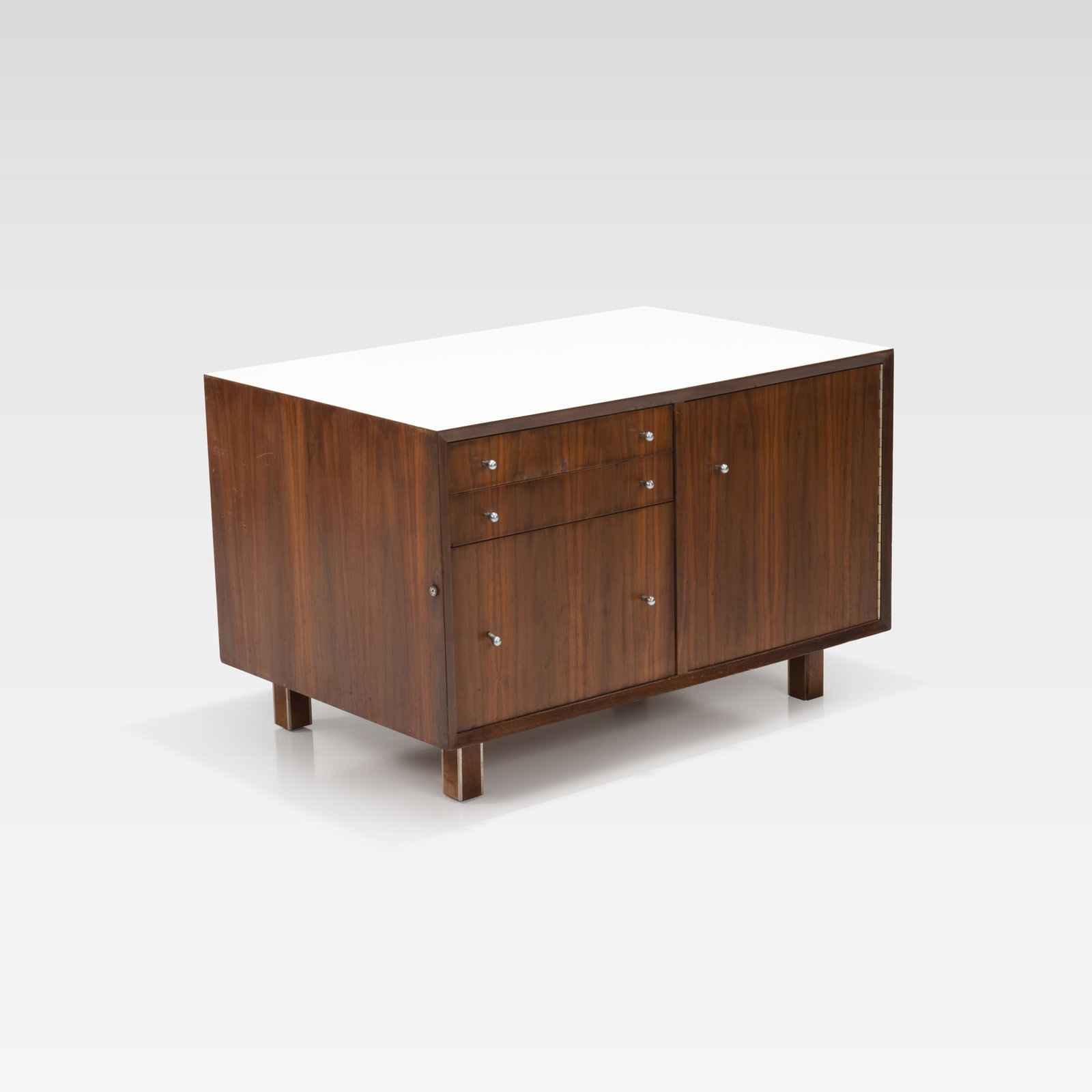 Walnut Storage Cabinet (1 of 9)