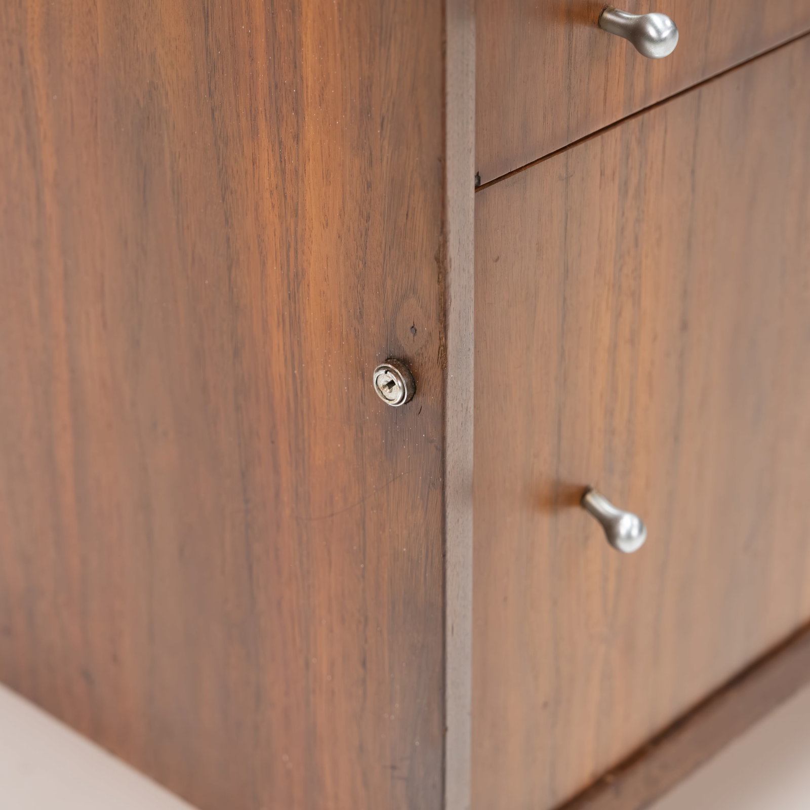 Walnut Storage Cabinet - 2