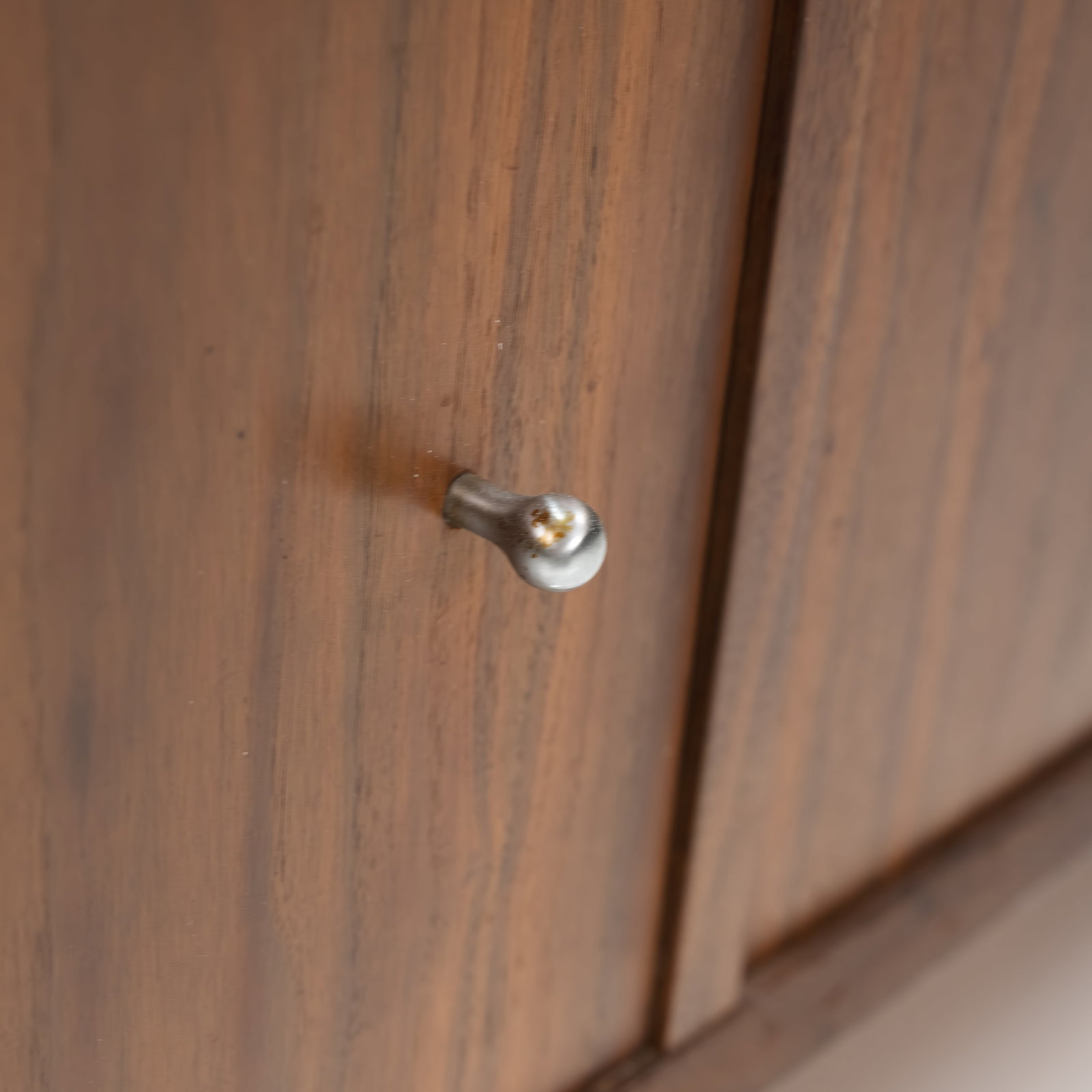 Walnut Storage Cabinet - 5