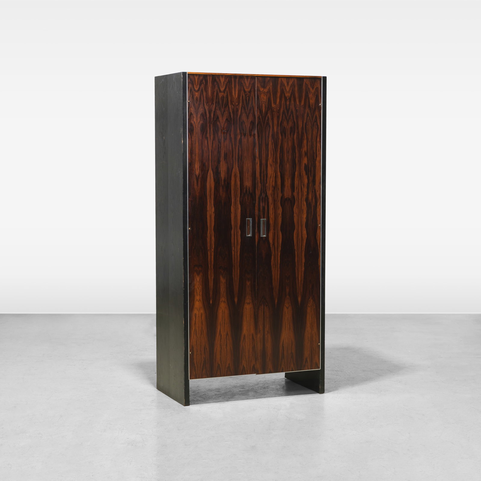 Robert Baron - Wardrobe: A rosewood wardrobe by Robert Baron for Glenn of California. All measurements are in inches. Height x Width x Depth