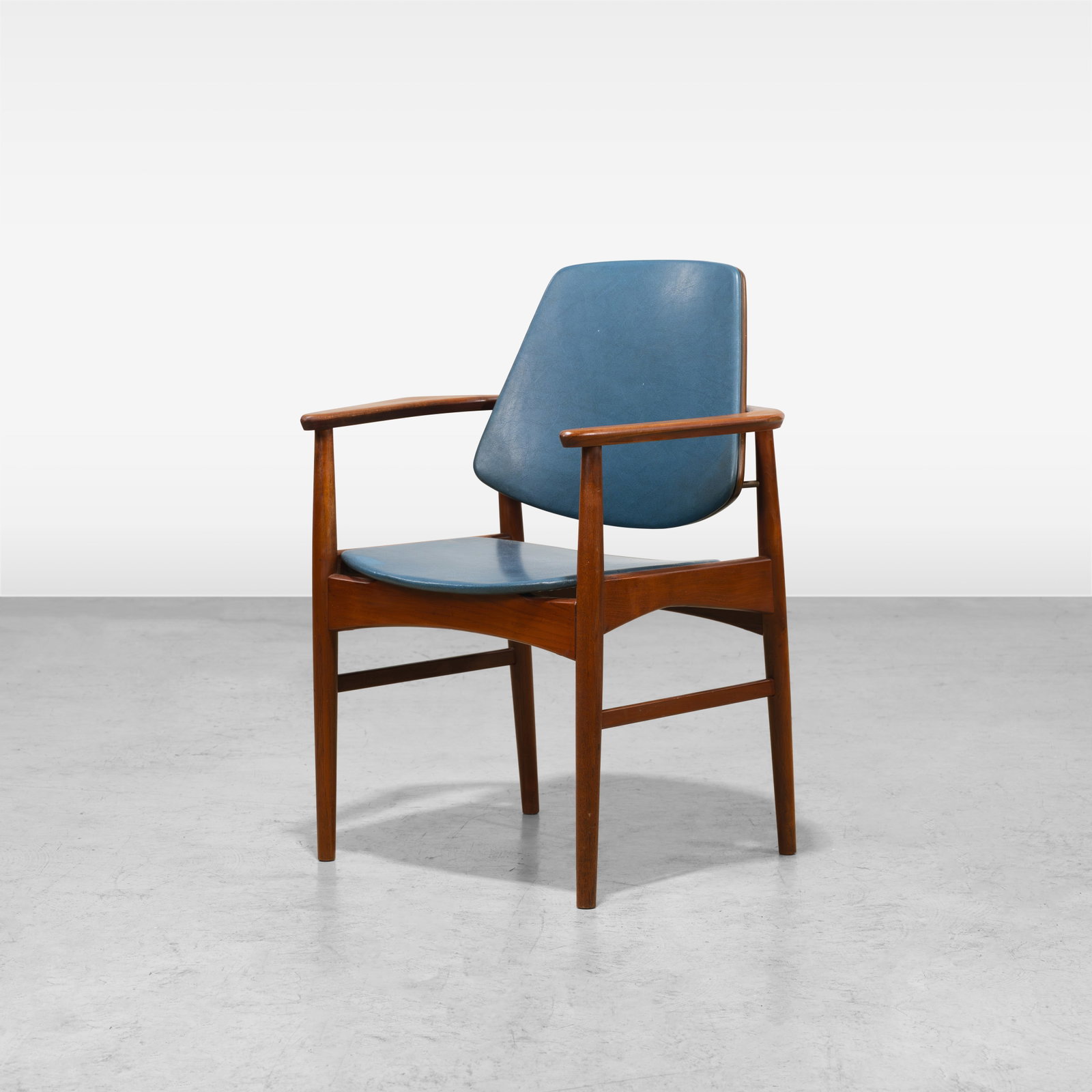 Arne Hovmand Olsen - Armchair: A vintage armchair by Arne Hovmand Olsen. All measurements are in inches. Height x Width x Depth