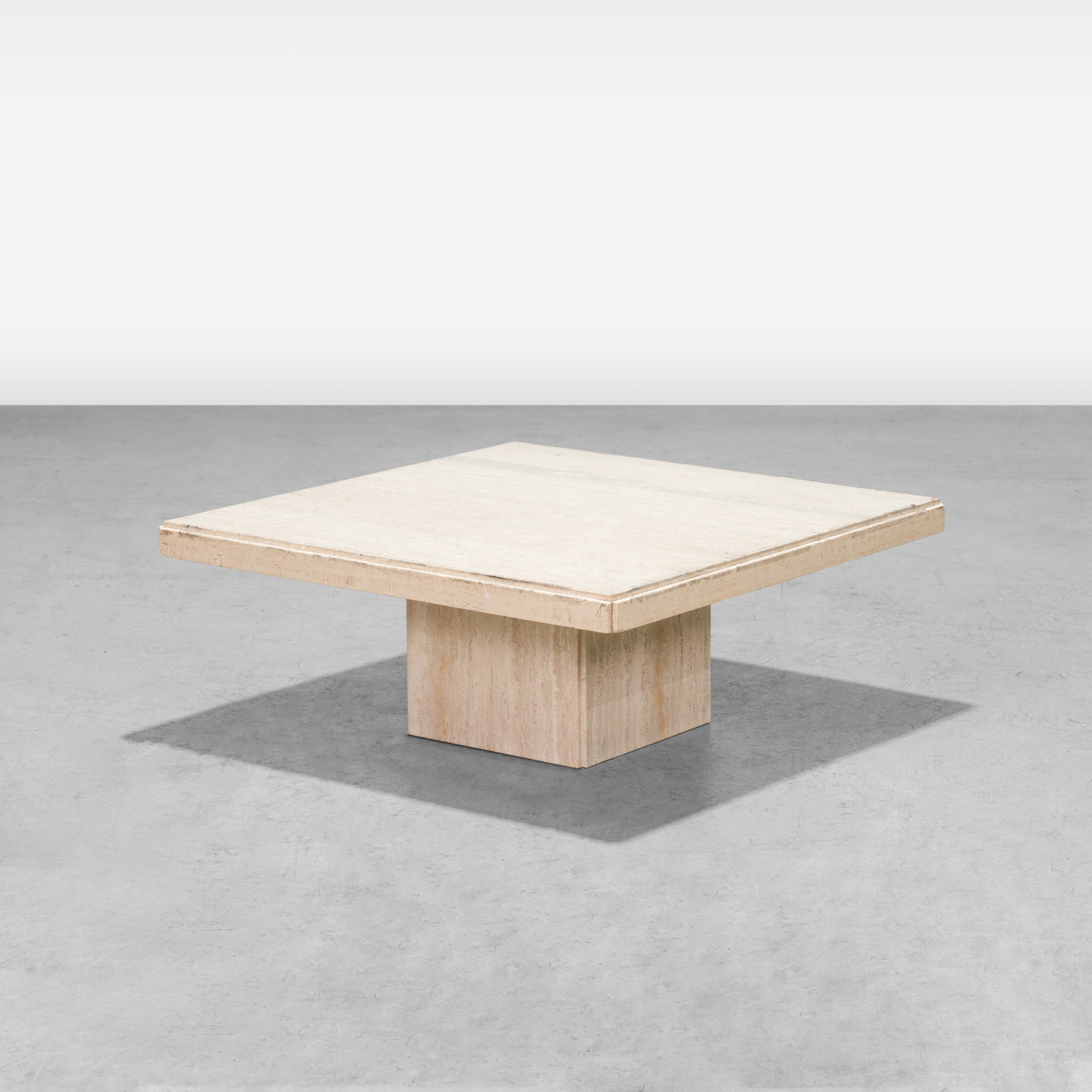 Italian Travertine Coffee Table (1 of 5)