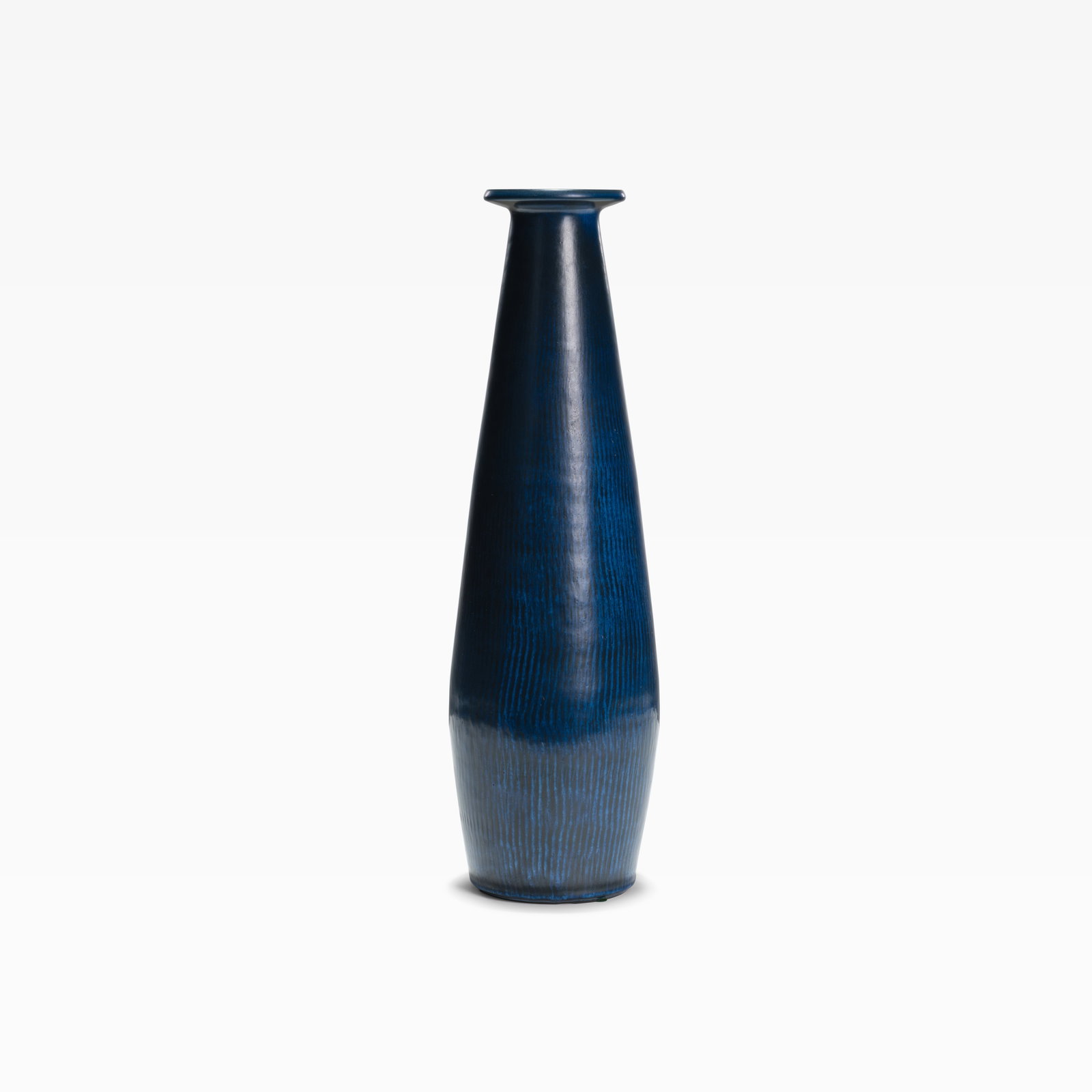 Gunnar Nylund - Pottery Vase: A vintage pottery vase by Gunnar Nylund for Nymolle, Denmark. All measurements are in inches. Height x Width x Depth