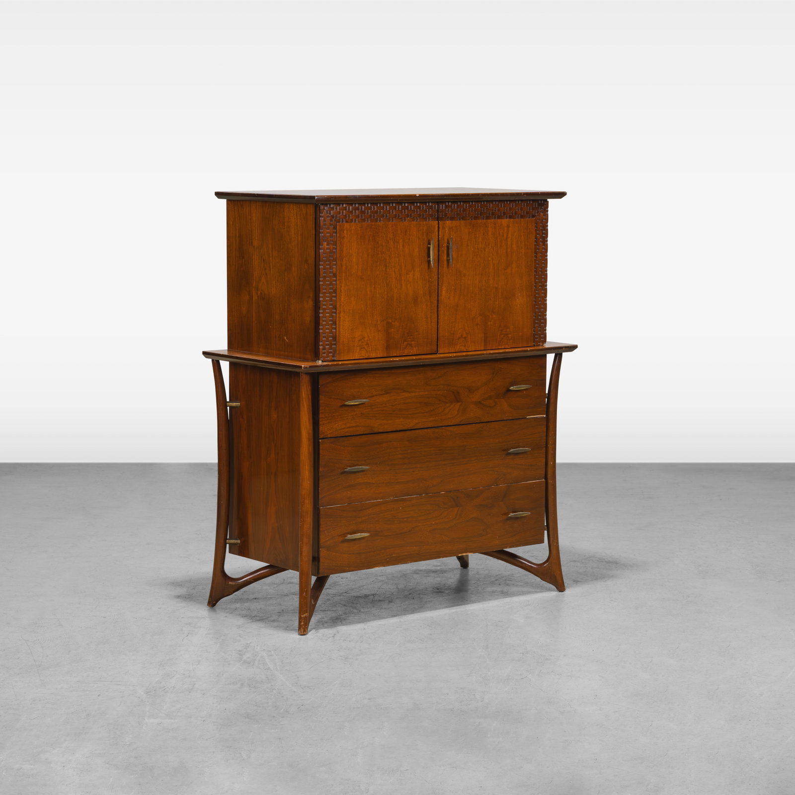 Italian Walnut High Chest (1 of 11)
