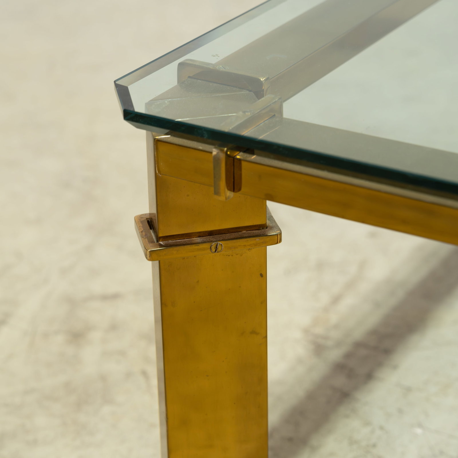 Brass Coffee Table - 2