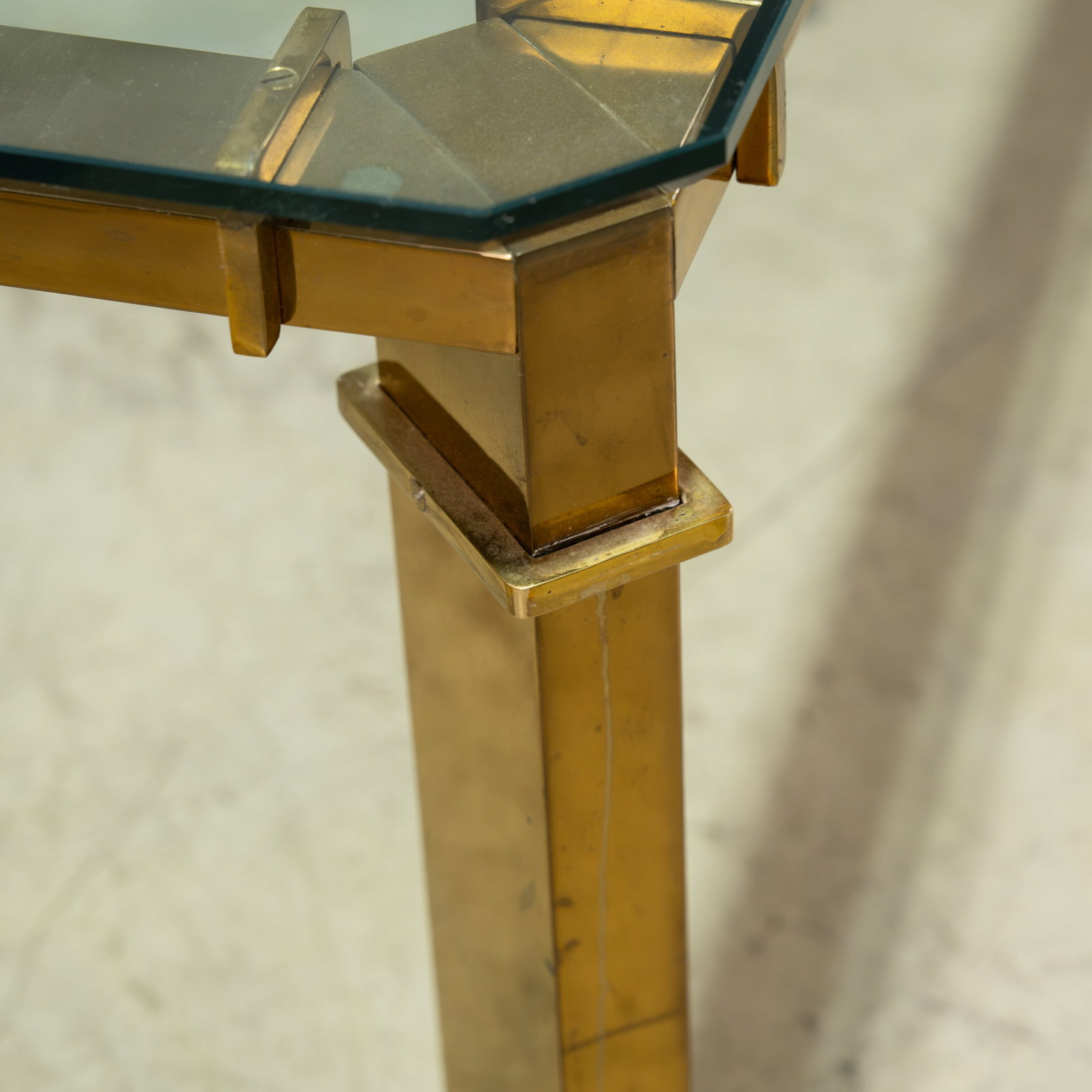 Brass Coffee Table - 3