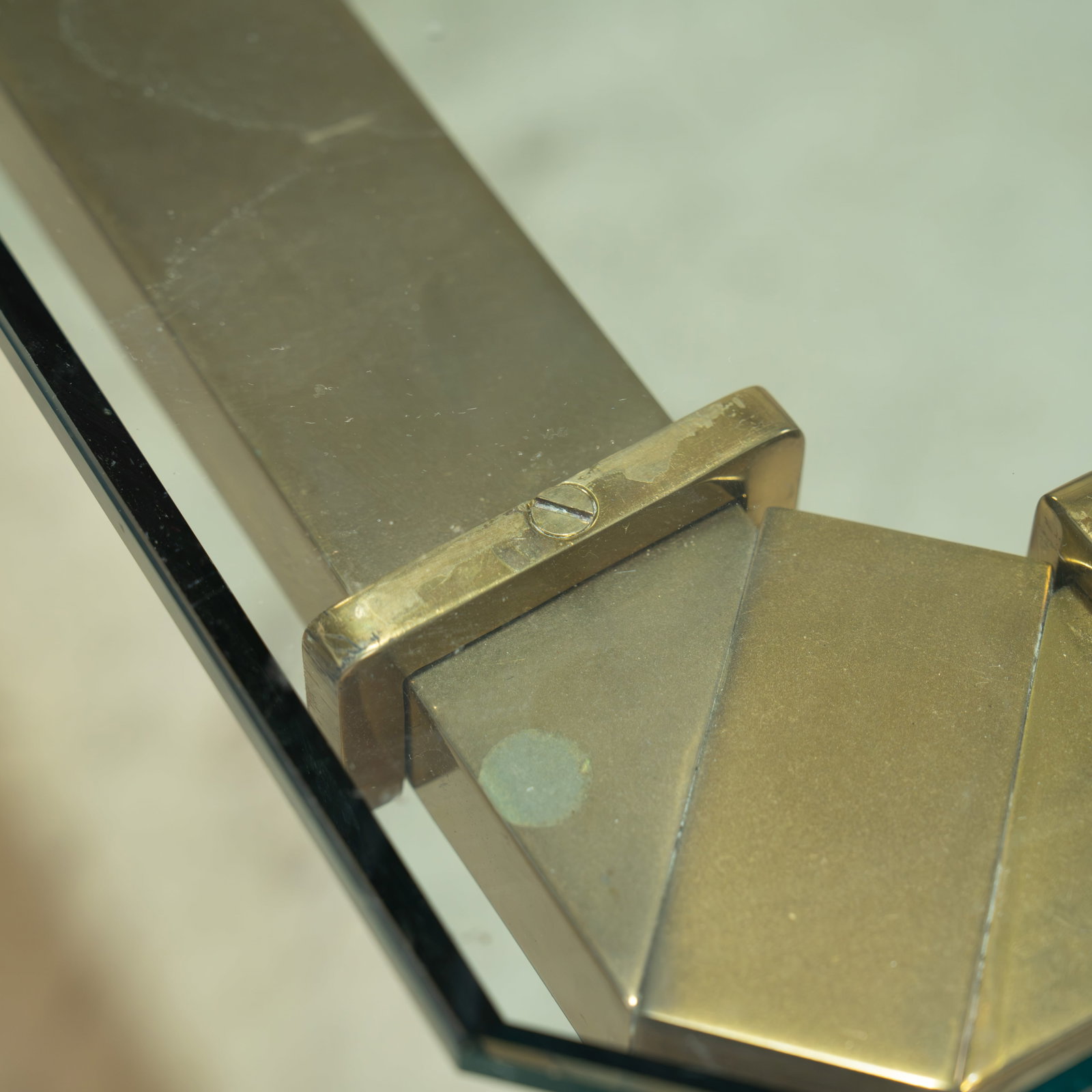 Brass Coffee Table - 4