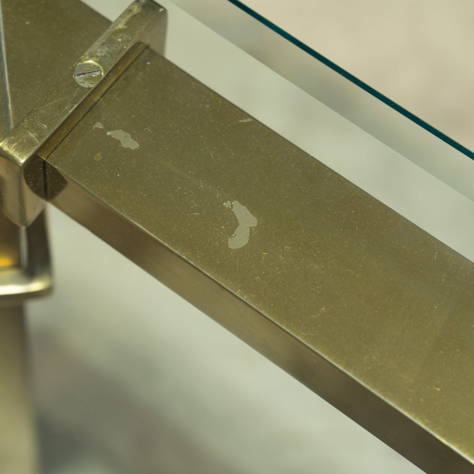 Brass Coffee Table - 6
