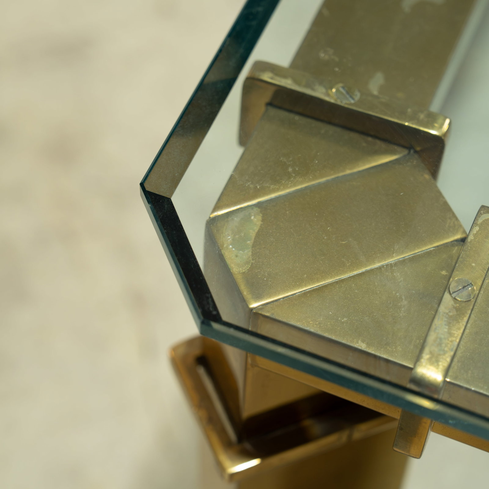 Brass Coffee Table - 7