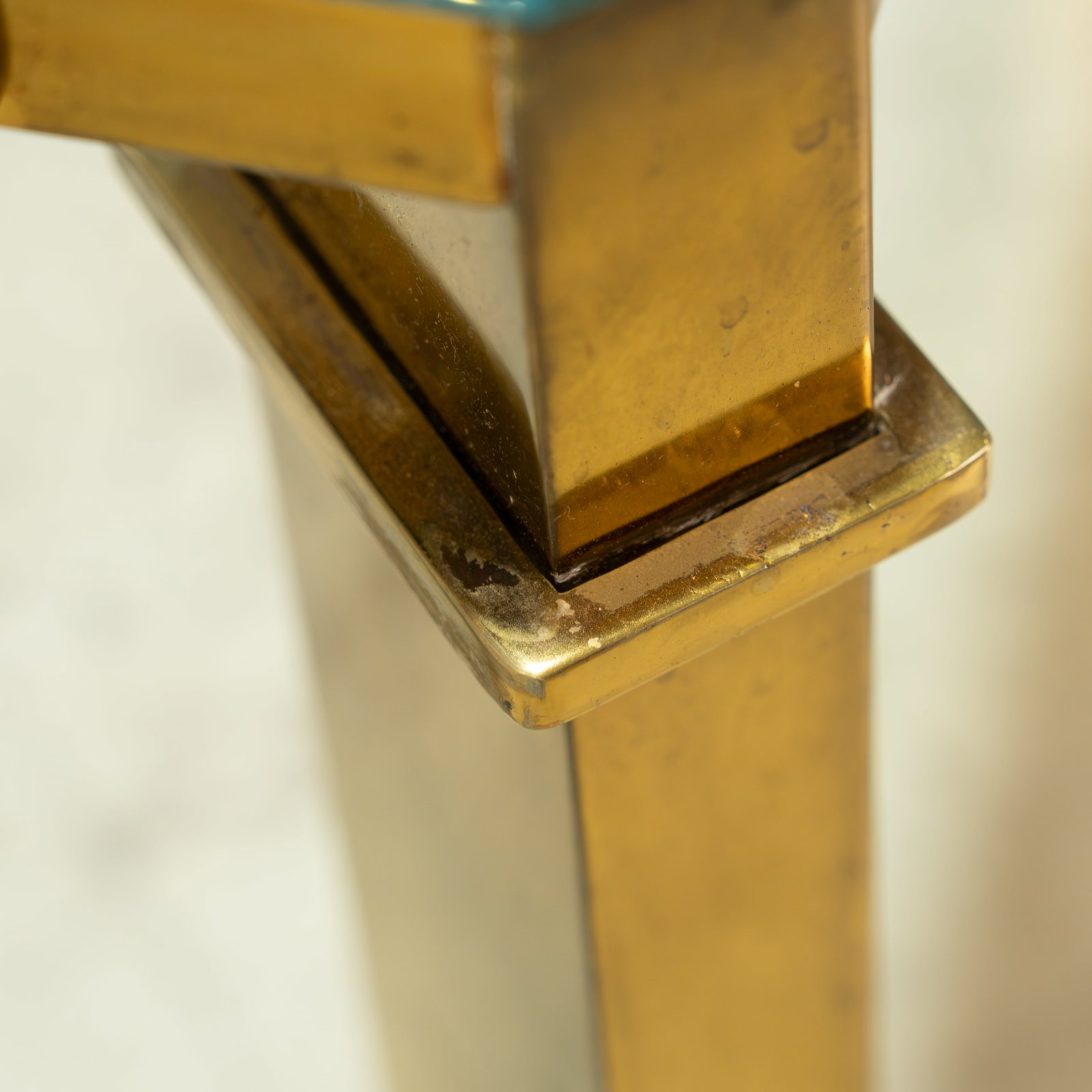 Brass Coffee Table - 8