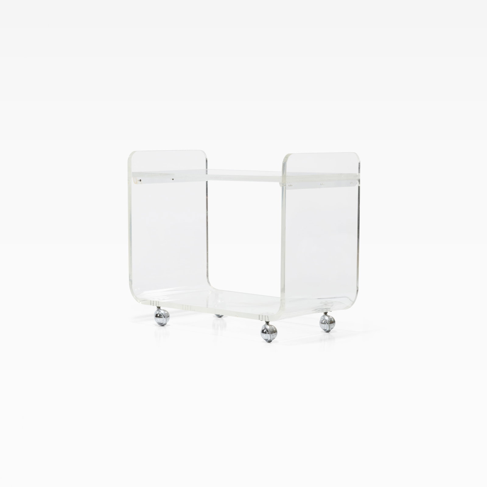 Lucite Serving Cart (1 of 5)