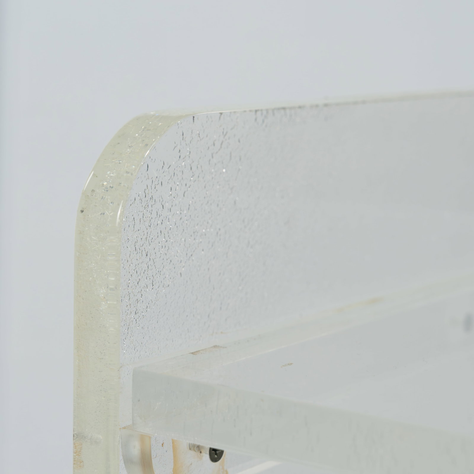 Lucite Serving Cart - 3