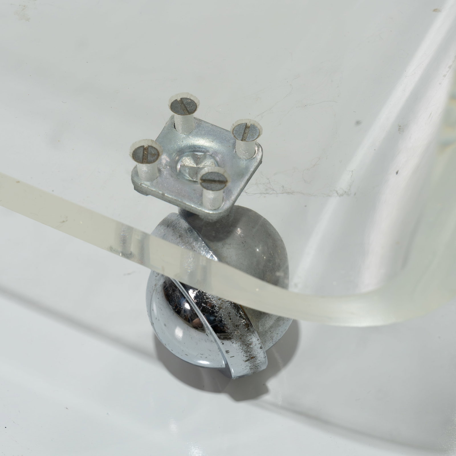 Lucite Serving Cart - 5