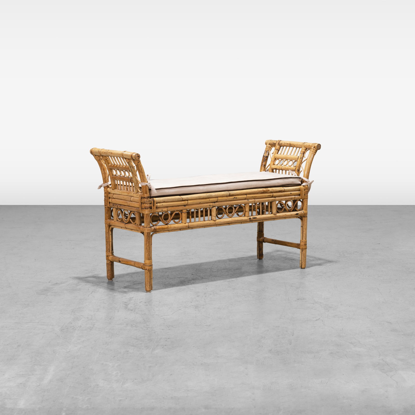 Rattan Bench (1 of 4)