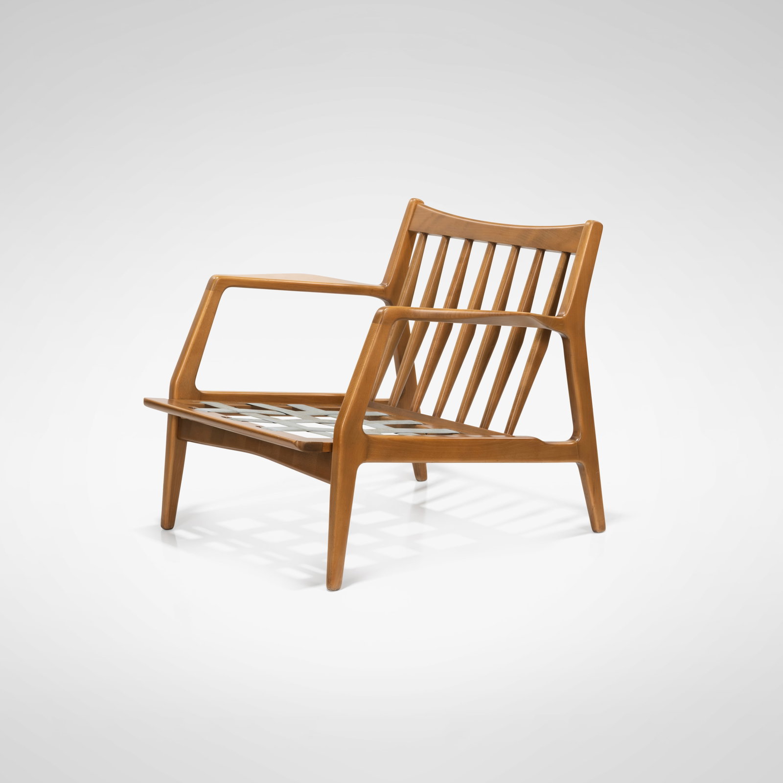 Lawrence Peabody - Lounge Chair: A vintage lounge chair by Lawrence Peabody. All measurements are in inches. Height x Width x Depth