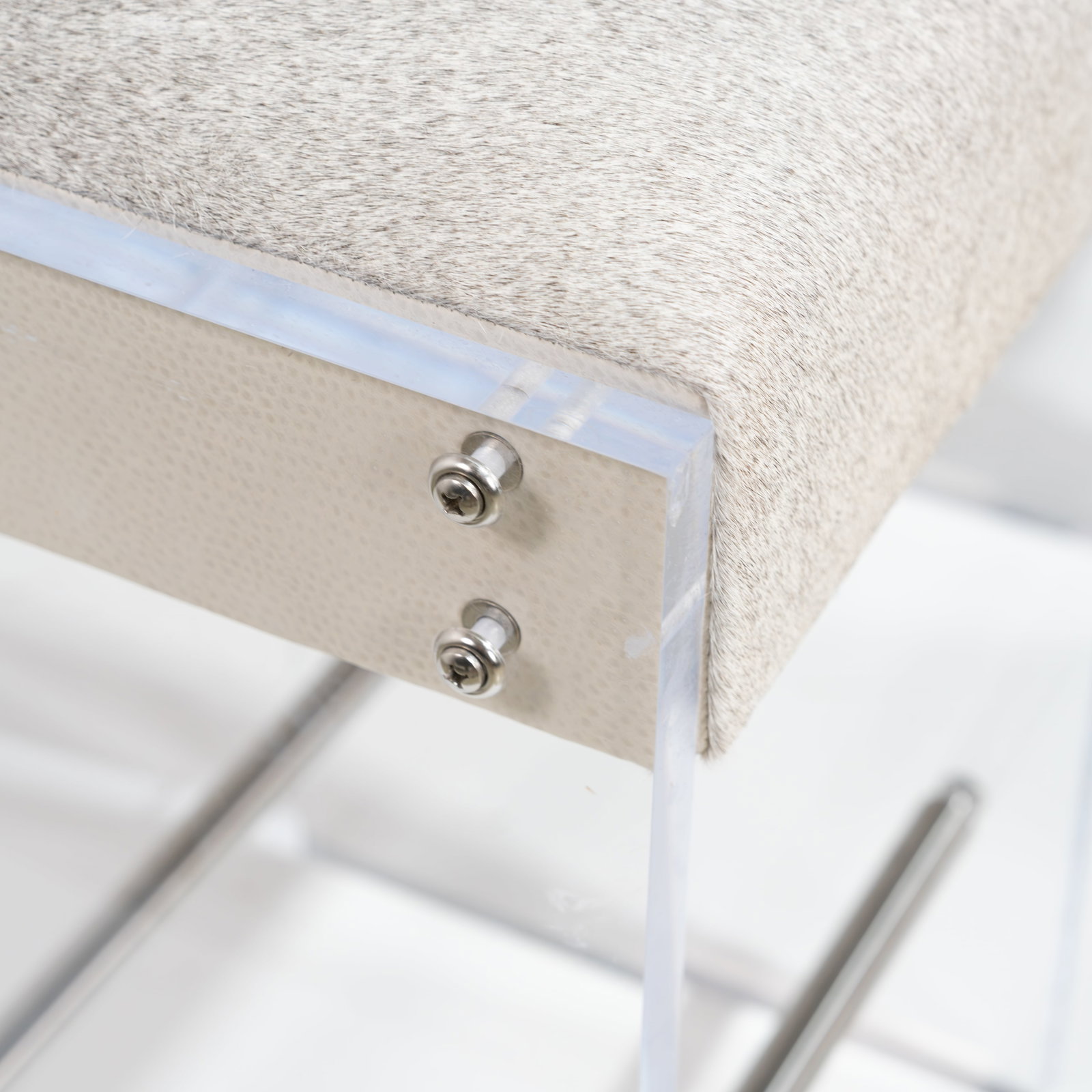 Contemporary Lucite Stools - 2