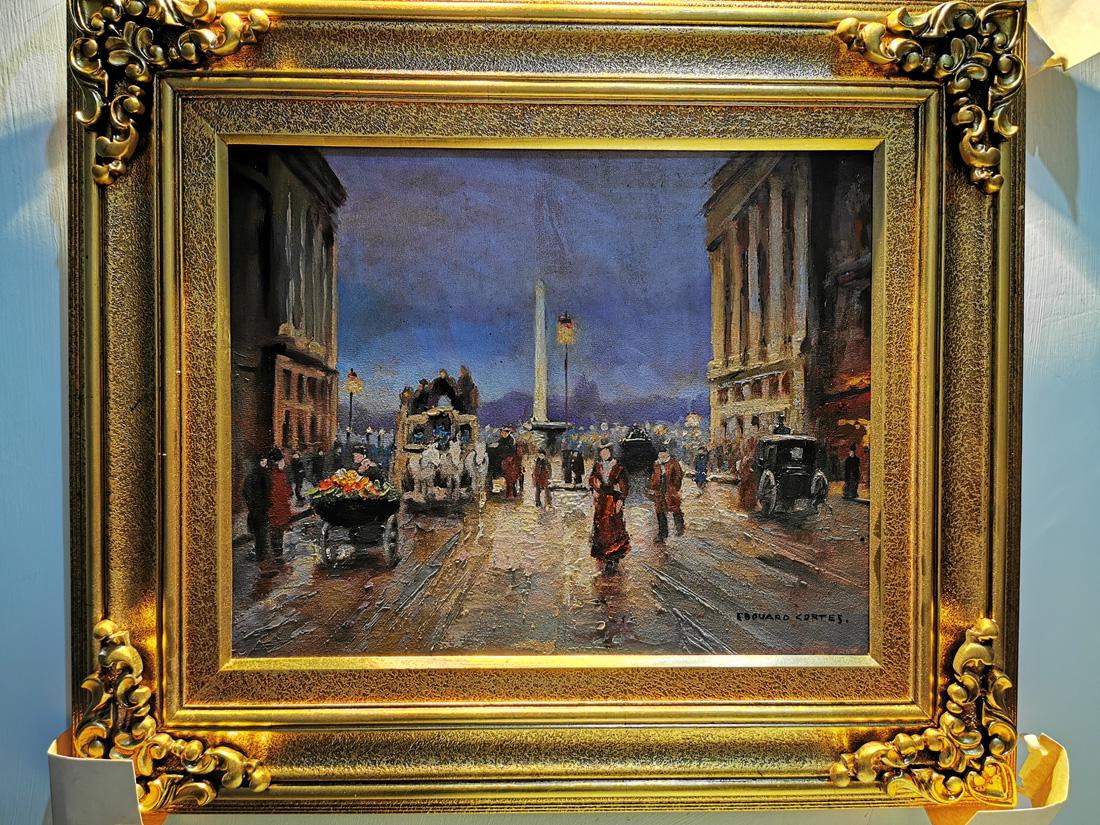 Edouard Cortes: Edouard LÃ©on CortÃ¨s fue un artista postimpresionista francÃ©s de ascendencia francesa y espaÃ±ola. Es conocido como "Le PoÃ¨te Parisien de la Peinture" o "el Poeta parisino de la pintura"