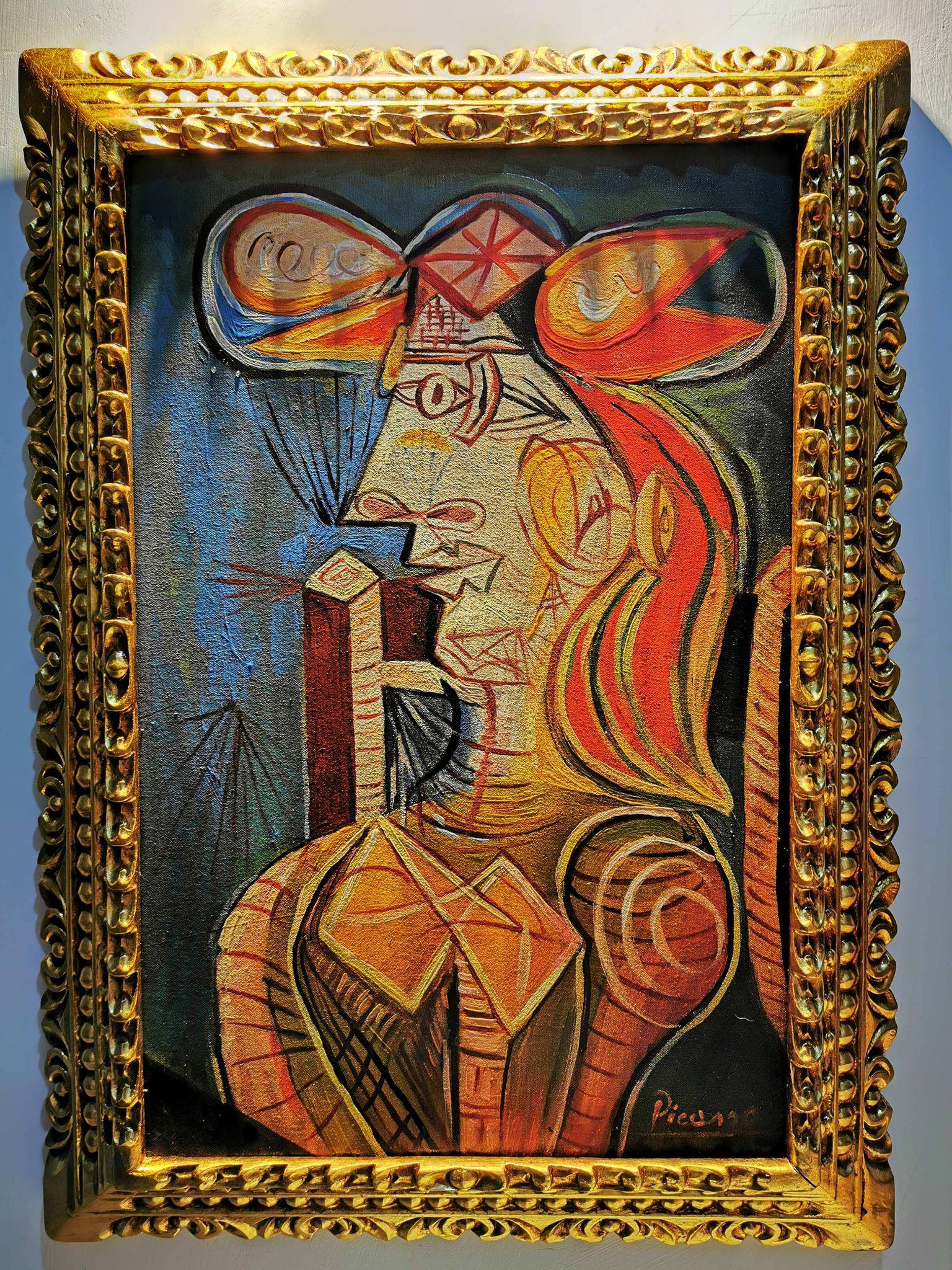 Fine Painting Oil on Canvas, Signed Edouard Cortes: Edouard LÃ©on CortÃ¨s fue un artista postimpresionista francÃ©s de ascendencia francesa y espaÃ±ola. Es conocido como "Le PoÃ¨te Parisien de la Peinture" o "el Poeta parisino de la pintura"