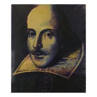 Steve Kaufman Signed "Shakespeare" Hand Painted Limited (1 of 2)