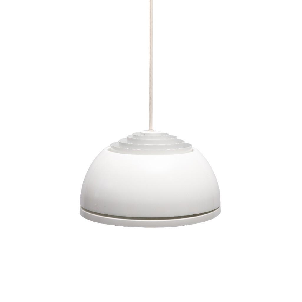 Mid Century Modern 20th Century Lightolier Pendant Lamp: Lightolier louvered pendant lamp mid cent. 16" diameter