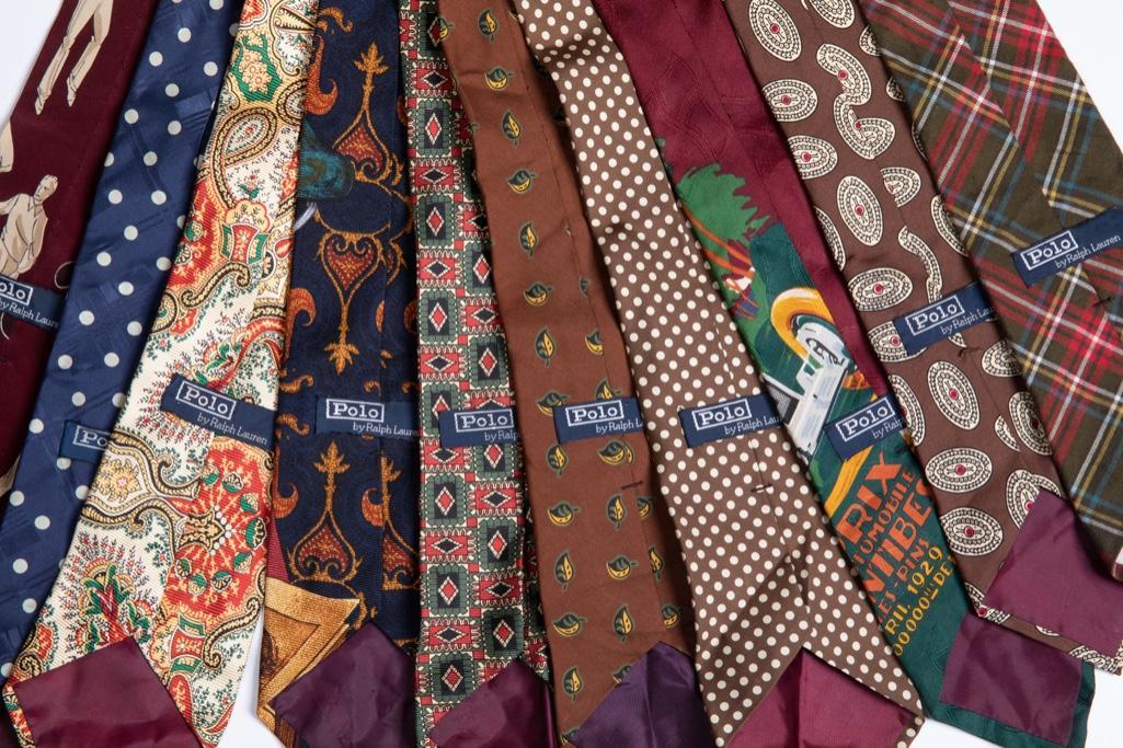 12 Mens Polo by Ralph Lauren Ties (1 of 3)