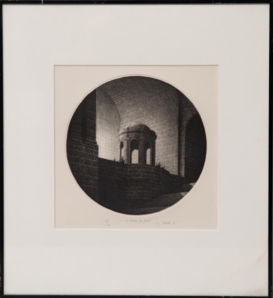 Gerard Trignac Gravure Pencil Signed (1 of 4)