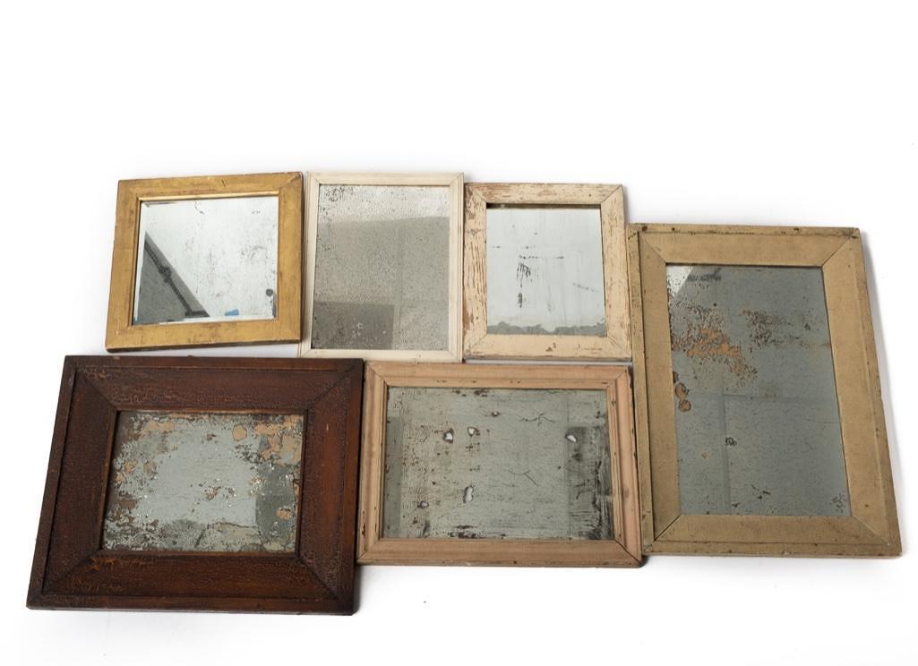 lot of 6 Antique Mercury Mirrors (1 of 6)