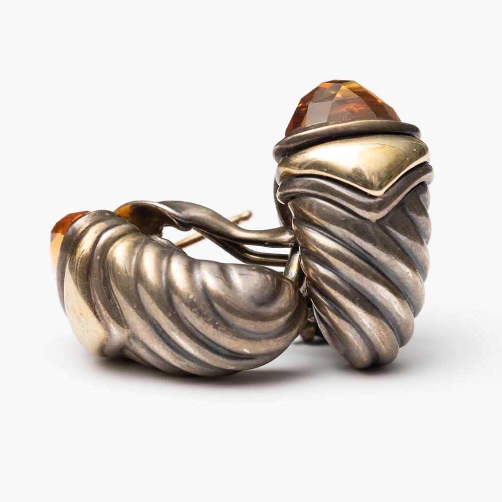 Earrings, GIA Vintage David Yurman earrings sterling (1 of 4)