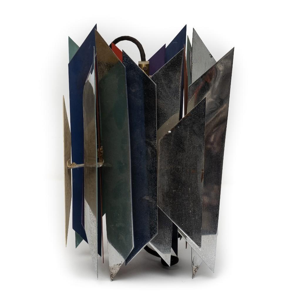 Simon Henningsen 20th century Tivoli Ceiling Lamp: Simon Henningsen Mid Century Tivoli Ceiling Lamp. MEASURES 12"H X 9"W Approx. Like his father Poul Henningsen, Simon P Henningsen (1920â€“1974) studied architecture but never graduated, becoming