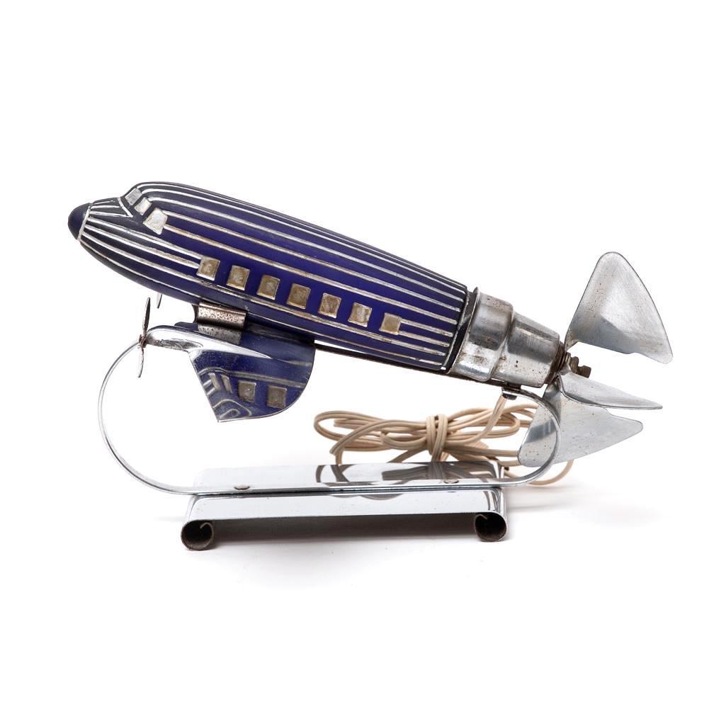 Ray Schober Art Deco Airplane Light (1 of 9)