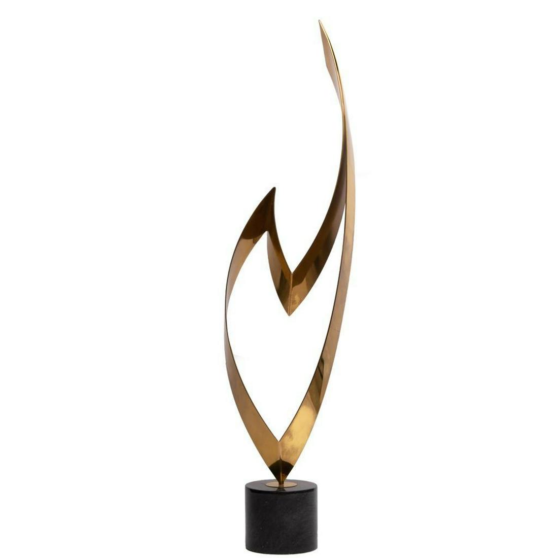 Curtis Jere Large Brass Sculpture (1 of 6)