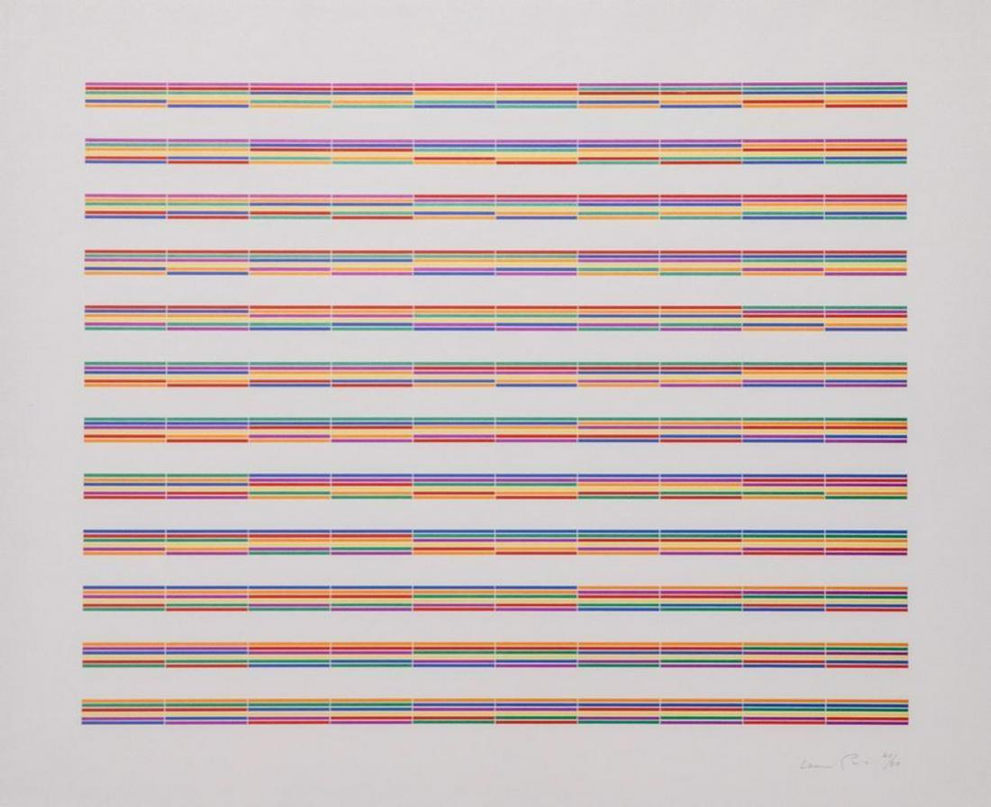 Laura Grisi Color Lithograph (1 of 3)