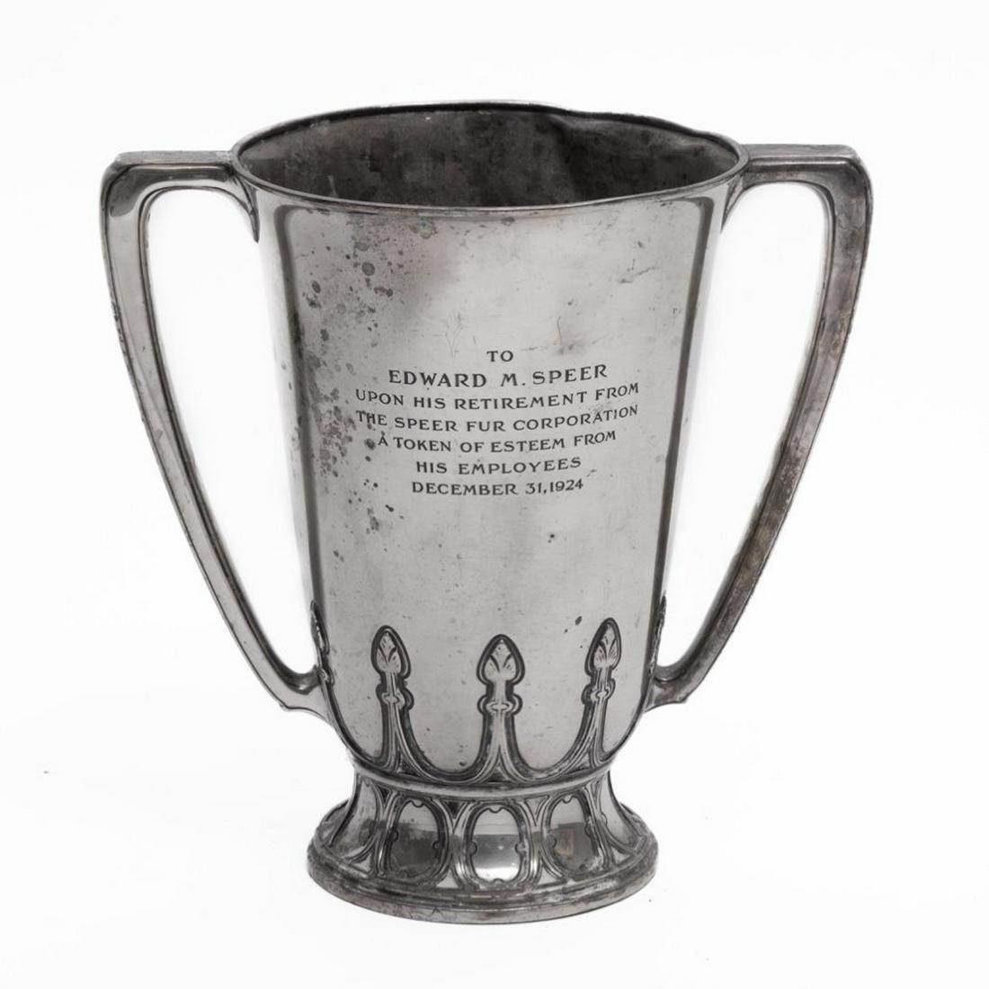 Tiffany & Co Signed Sterling Silver Chalice 1924 (1 of 6)