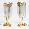 Hector Guimard Pair of Art Nouveau Table Lamps