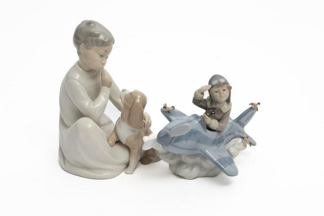 Pair of Lladro Porcelain Figures (1 of 7)