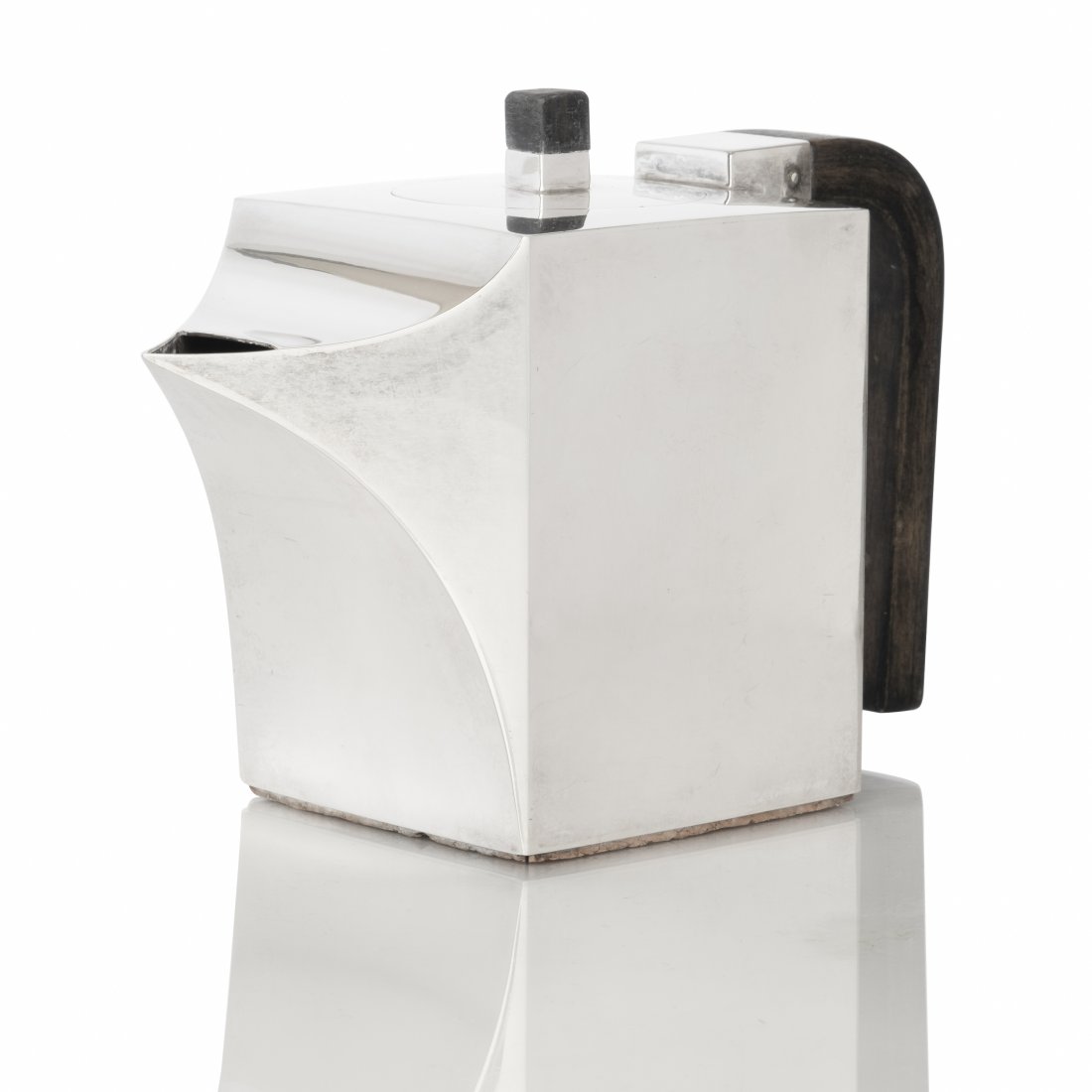 Staffan B J Nilsson, Art Deco/Modernist-Style Silver Teapot (1 of 8)