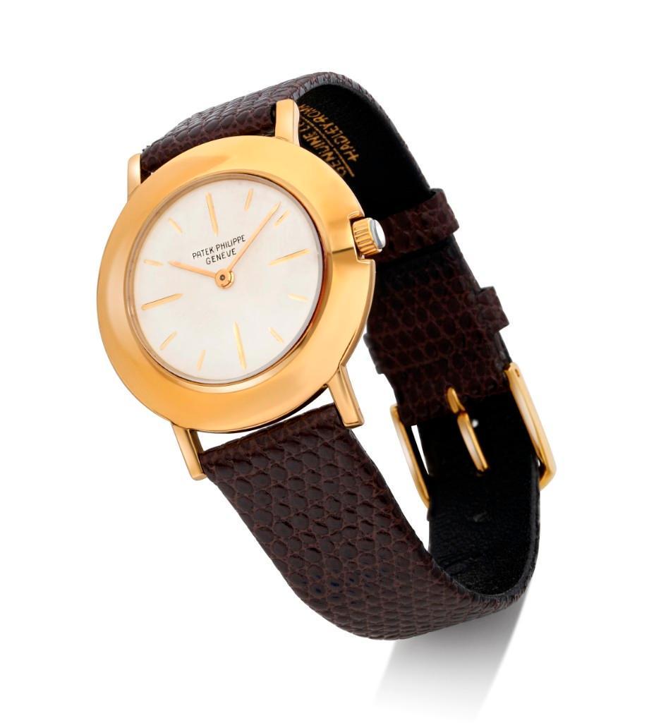 Patek Philippe 18K Yellow Gold Disco Volante Vintage Mens Watch (1 of 10)