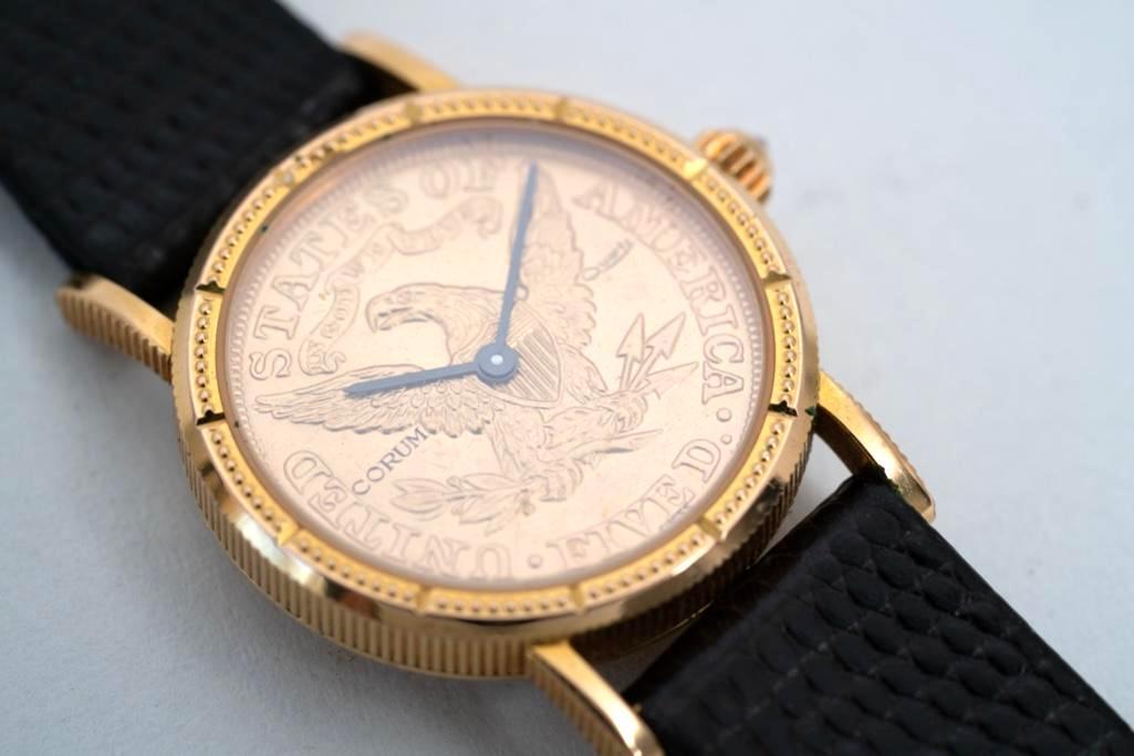 Corum Gold Coin Wristwatch (1 of 6)