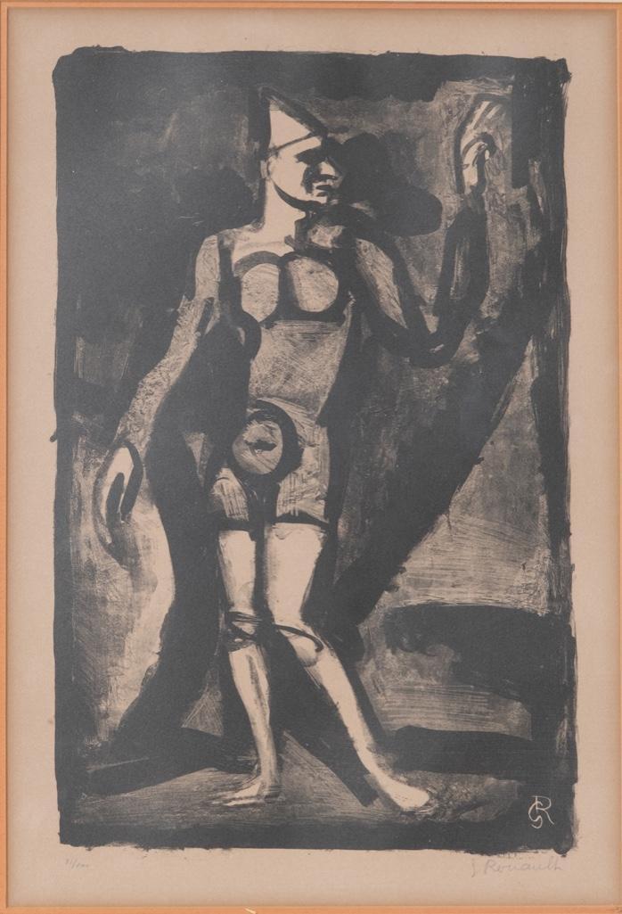 Georges Rouault (1871-1958). Le Pitre, 1926. Signed & Numbered Edition (1 of 5)