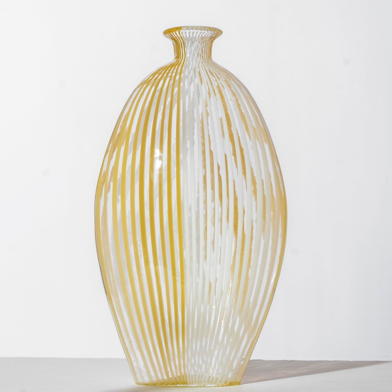 Mid-century Modern Venetian Glass Vase (1 of 6)