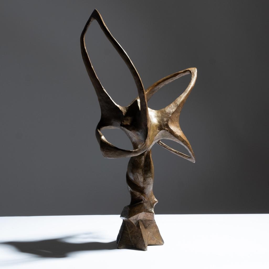 German Modernist Bronze Sculpture, Cast by Fussel Foundry, Berlin (1 of 8)