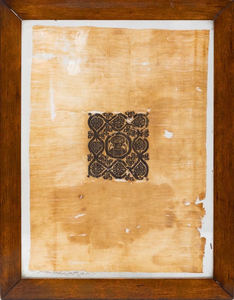 Float- framed Ancient Egyptian Coptic Textile Fragment (1 of 10)