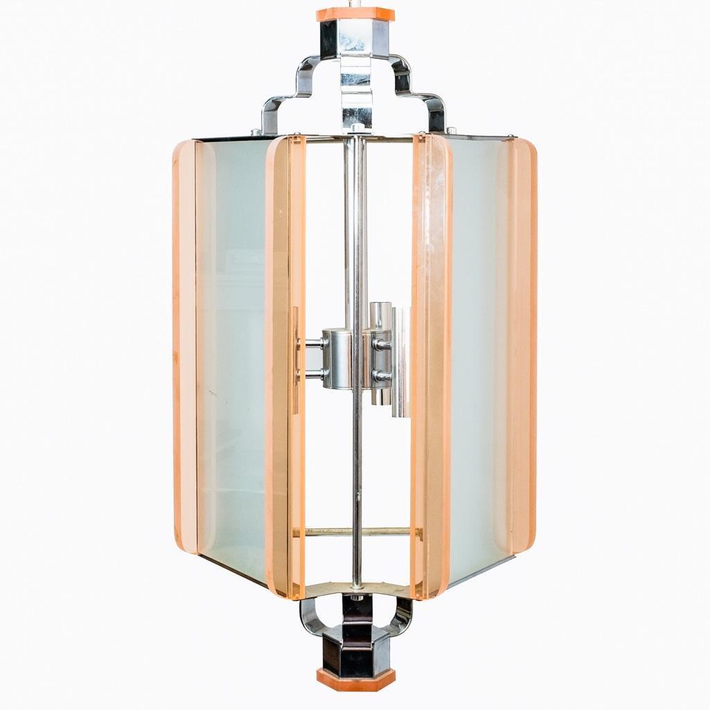 Frederick Ramond Glassman (American, 1931-2007), Late 20th Century Chandelier, circa 1980's (1 of 7)