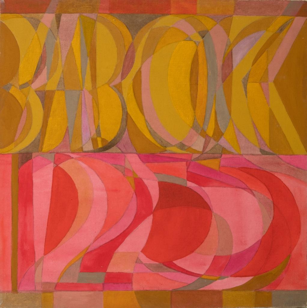 Signed Margo Hoff 'Babcock'. Contemporary Acrylic on Canvas (1 of 7)