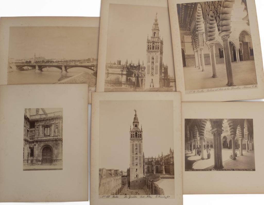 Collection of Six Albumen Prints, Architectural Views of Spain (1 of 7)