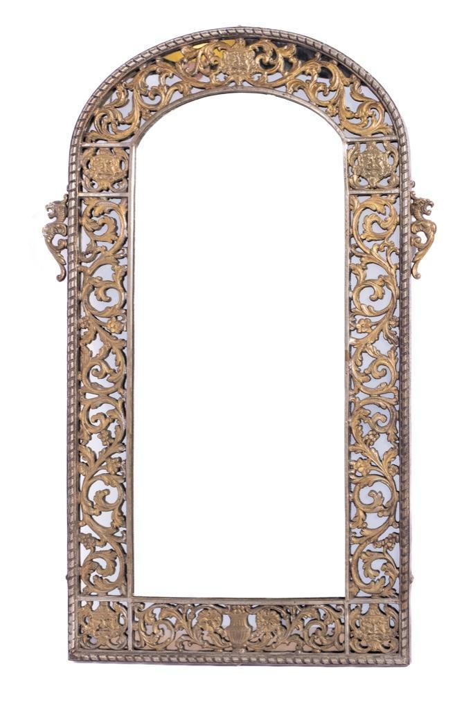 Oscar Bach (German/American, 1884â€“1957) Bronze Wall Mirror (1 of 8)